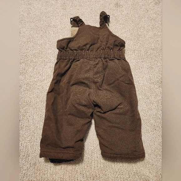 Schmidt workwear for kids overalls brown size 18mos NWOT - Picture 5 of 5